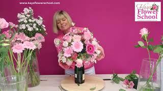 Champagne Bottle Flower Arrangement Masterclass