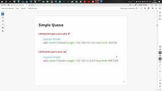 REDES DE DATOS CON MIKROTIK - CLASE 9: SIMPLE QUEUES - AGOSTO 24 - 14.10.2024