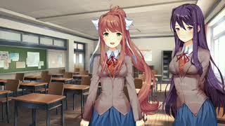 DDLC:История Нацуки#2:Пошли с Нацуки в магазин за мангой:)