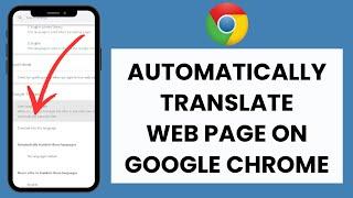 How to Automatically Translate Web Pages on Google Chrome (2023)