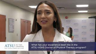 ATSU-ASHS Doctor of Physical Therapy White Coat Ceremony Testimonial | Sylvana Soberon