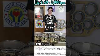 1,000 bpm - Jig 2 Tenor Solo #shorts