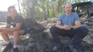 Cliff top Coffee meeting the Apprentice Adventurer