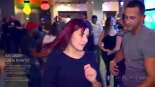 Salsa dancing at Saturday Latin Nights at Aloft (1.21.17)