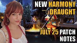 NEW HARMONY DRAUGHT?! NEW CAMPSITE BUFFS? | BDO Patch Notes