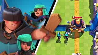 Clash Royale — геймплей карты «Разбойники»