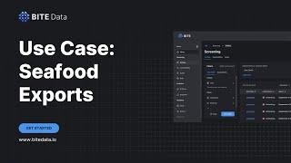 Streamlining Seafood Export Compliance with BITE Data | HS Code 1604.31 Use Case