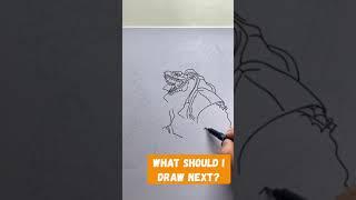 SPIDER-MAN vs LIZARD! (1/4) How to draw Spidey in Far From Home /// Pak Kacang #shorts