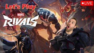 PRE-SEASON 1 MARVEL RIVALS GAMEPLAY LIVE!!