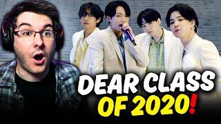 BTS 'CLASS OF 2020' PERFORMANCE MADE ME ABSOLUTELY SPEECHLESS!