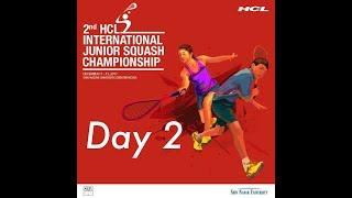 BU11-Aakash Kannan  vs  Hriday Rajani I 2nd HCL International Junior Squash C'ship 2017