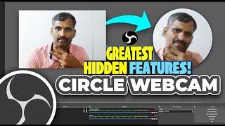 Circular webcam in OBS Studio | How to get a circular webcam in OBS Studio