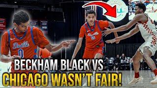 Beckham Black Takes On A Team From Chicago And Let's Just Say... Texas Got The BEST Hoopers !!