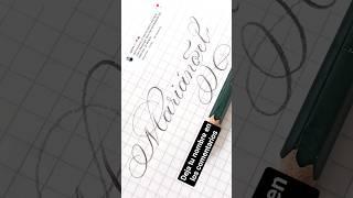 ️ Mariangel | La Letra más Bonita del Mundo | Caligrafía Inglesa | Caligrafía Pablo Bermúdez