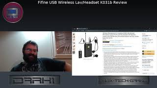 Fifine K031B USB Wireless Lav and Headset Microphone Review