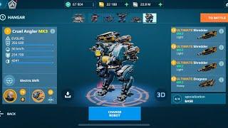 MK3 Cruel Angler Shredder 500M | War Robots Gameplay