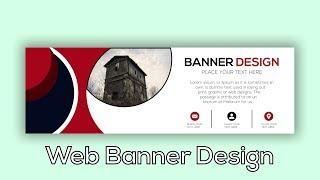 Web Banner Design By Illustartor | Illustartor Tutorial | Adobe Illustrator CC