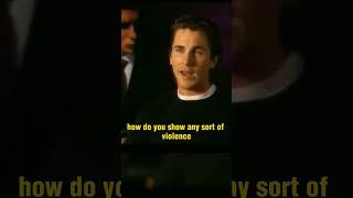 Christian Bale: American Pyscho book is far more viole***  #audiobook #americanauthor #podcast