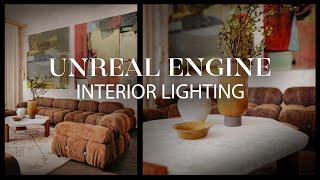 How to use lighting in interior in Unreal Engine 5 | ArhiTeach webinar