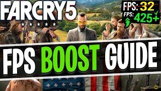 FAR CRY 5 - How to BOOST FPS, FIX STUTTER AND LAG