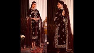 THE LIBAS COLLECTION AD 046 VELVET PAKISTANI SUITS ONLINE