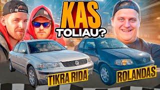 ROLANDAS: KAS TOLIAU? Rolandas vs Tikra Rida (2 serija)