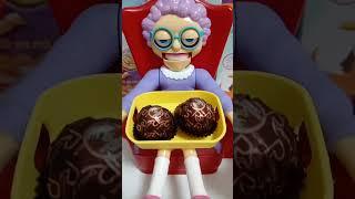 Greedy Granny's Favorite #chocolate #yummy #shorts #food #viral #viralvideo #trendingshorts #short