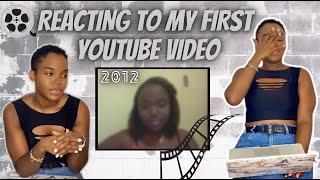 REACTING TO MY FIRST YOUTUBE VIDEO | TONAYA WINT