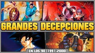 Las mayores decepciones de los 90