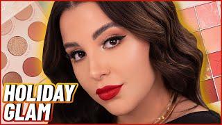 CLASSIC HOLIDAY MAKEUP TUTORIAL USING AFFORDABLE MAKEUP PRODUCTS!