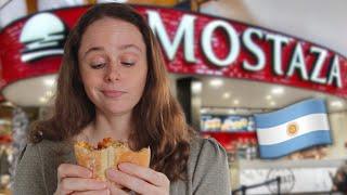 AMERICANS TRY FAST FOOD IN BUENOS AIRES, ARGENTINA 