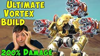 Best VORTEX Build: RAVANA Overdrive 200% Damage War Robots Gameplay WR