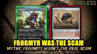 Mythic Frogmite Wasn't the Scam, It was Frogmyr Enforcer All Along | Timeless BO3 Ranked | MTG Arena