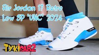 RE-RELEASING AFTER 22 YEARS?  Air Jordan 17 Retro Low SP 'UNC' 2024 On Feet Review