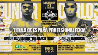 Radio Marca Málaga entrevista a Junior “The Black Tiger” antes de disputar el Campeonato de España