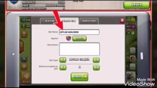 Как назвать свой клан? В Clash of Clans