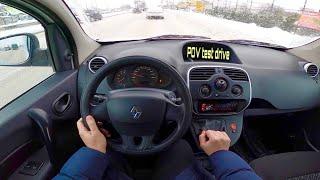 2014 Renault Kangoo (1.5 dCi) POV Test Drive snow ️