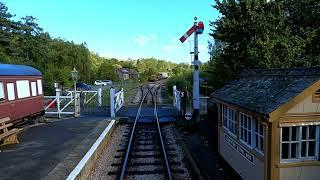 Driver's Eye View - South Devon Railway (England) - Buckfastleigh to Totnes Riverside