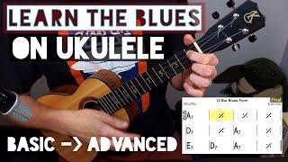 Learn the 12 Bar Blues on Ukulele! (Basic to Advanced Riff)