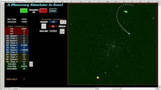 Excel Unusual: Planetary Motion Simulator