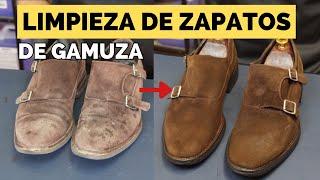 Como limpiar zapatos de gamuza, ante o nubuck