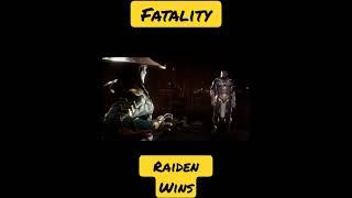 Raiden's Fatality Mortal Kombat 11 #Shorts