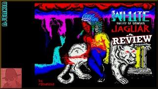 White Jaguar : Homebrew from 2020 - on the ZX Spectrum 128K !! with Commentary