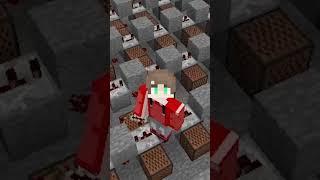 I made the CRAB RAVE song in MINECRAFT using ONLY noteblocks #shorts