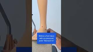 #FootInjury - Acupressure in 60 Seconds (UPDATED)