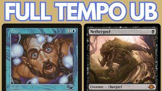 LUDICROUS SPEED! Legacy UB Full Tempo to Flip Tamiyo and Stat Max Nethergoyf MTG