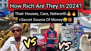 2024▪️BILLIONAIRE LIFE OF DAVIDO, WIZKID, & BURNABOY. THEIR NETWORTH, BIOGRAPHY,CARS,HOUSES, MUSIC