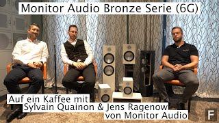 Monitor Audio Bronze Serie - Auf ein Kaffee mit Sylvain Quainon & Jens Ragenow von Monitor Audio