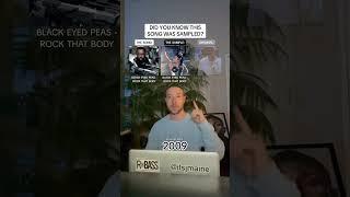 Did You Know This Black Eyed Peas Song “Rock That Body” Was Sampled From This? #shorts