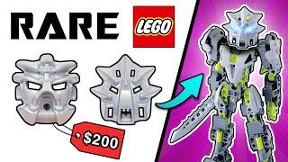 Using a $200 LEGO SILVER NUVA Mask To Build Bionicle MOCs